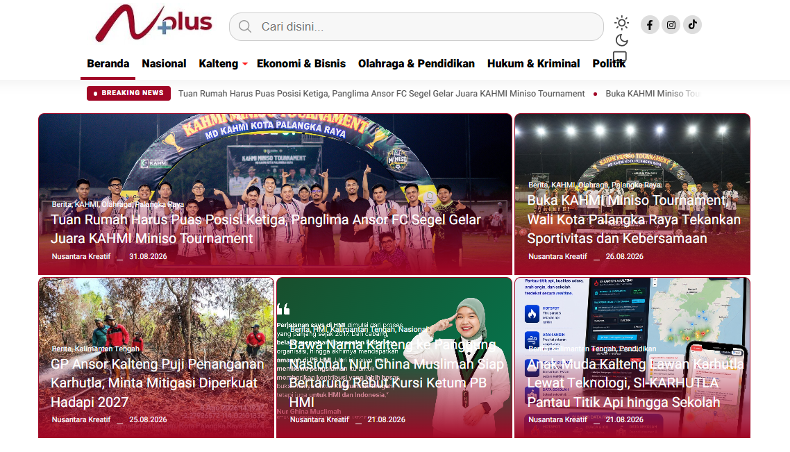 Website Berita NusantaraPlus.com
