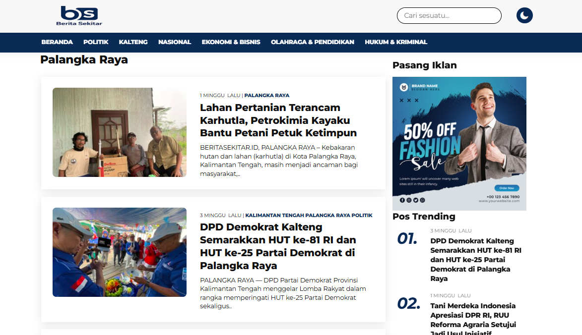 Website Media Beritasekitar.id