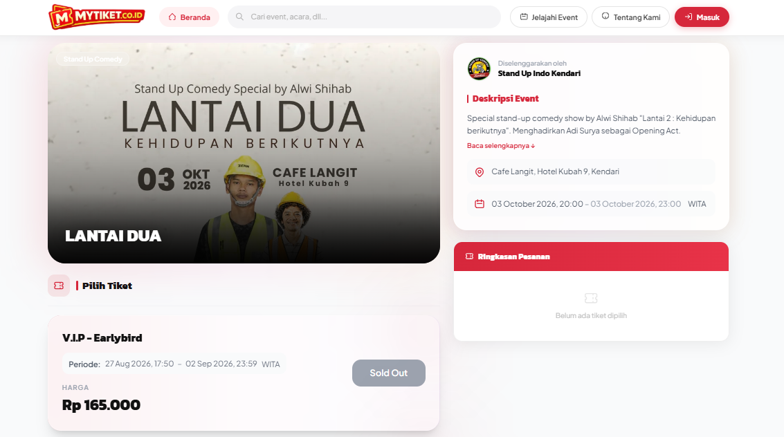 Aplikasi Web Mytiket