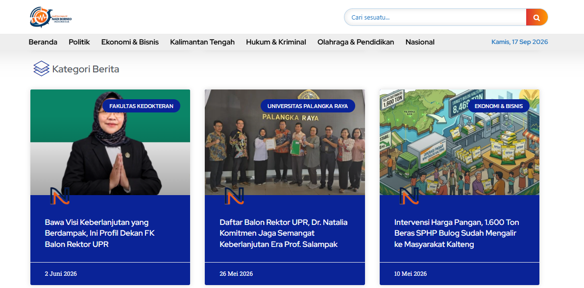 Website Berita Nadiborneo.id