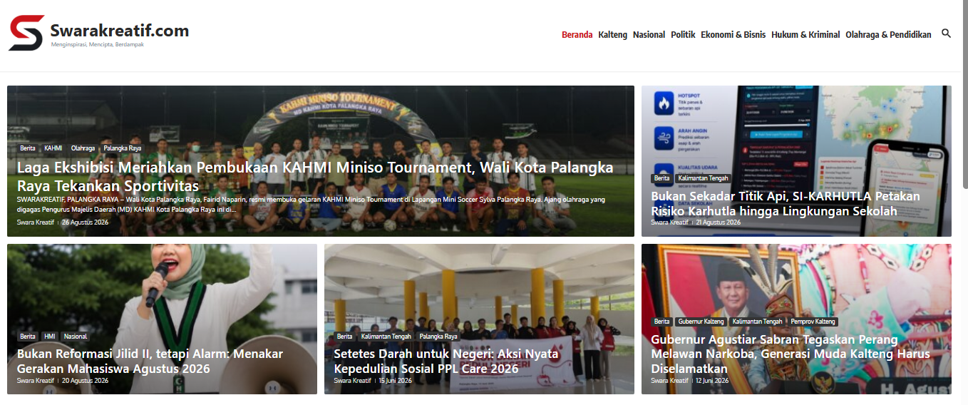 Website Berita Swarakreatif.com