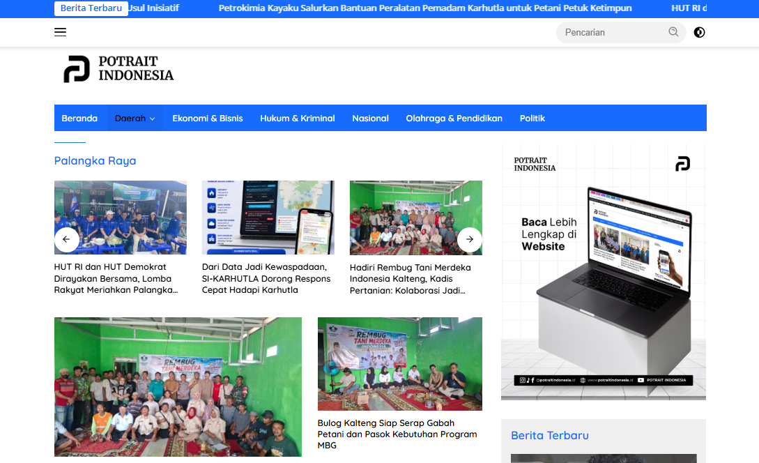 Website Media Potrait Indonesia.id