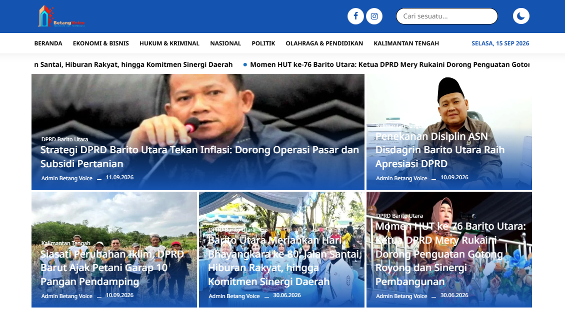 Web Berita Betang Voice