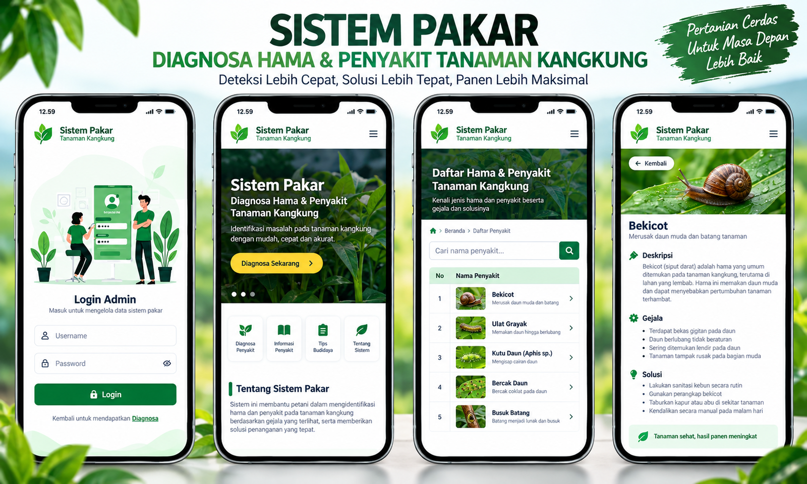 Smartphone Identifikasi Hama Tanaman