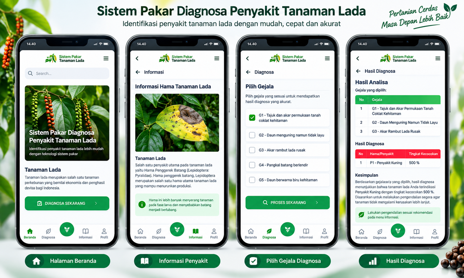 Android Identifikasi Penyakit Lada