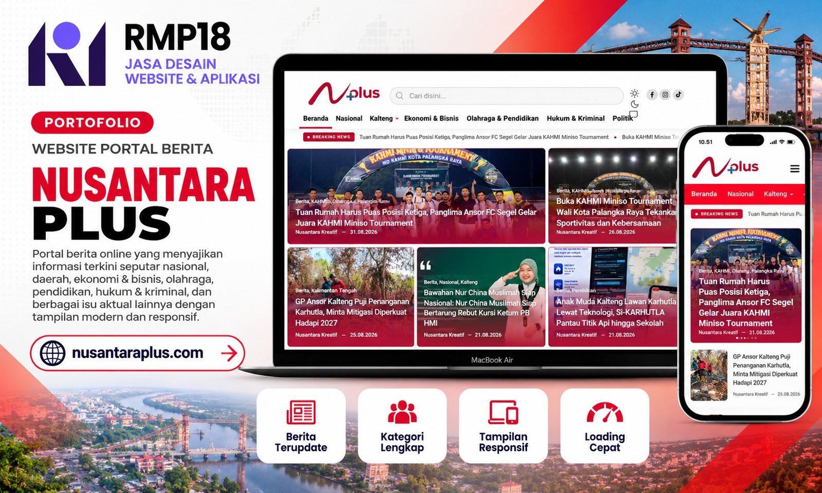 Website Berita NusantaraPlus.com