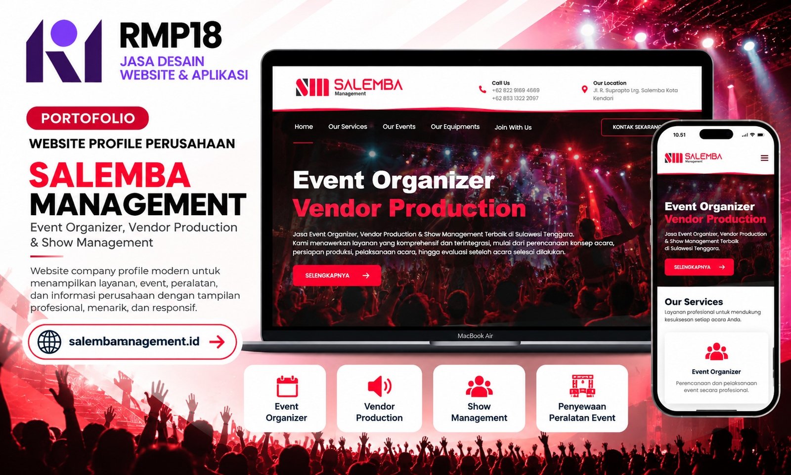 Website Profil Salemba Management
