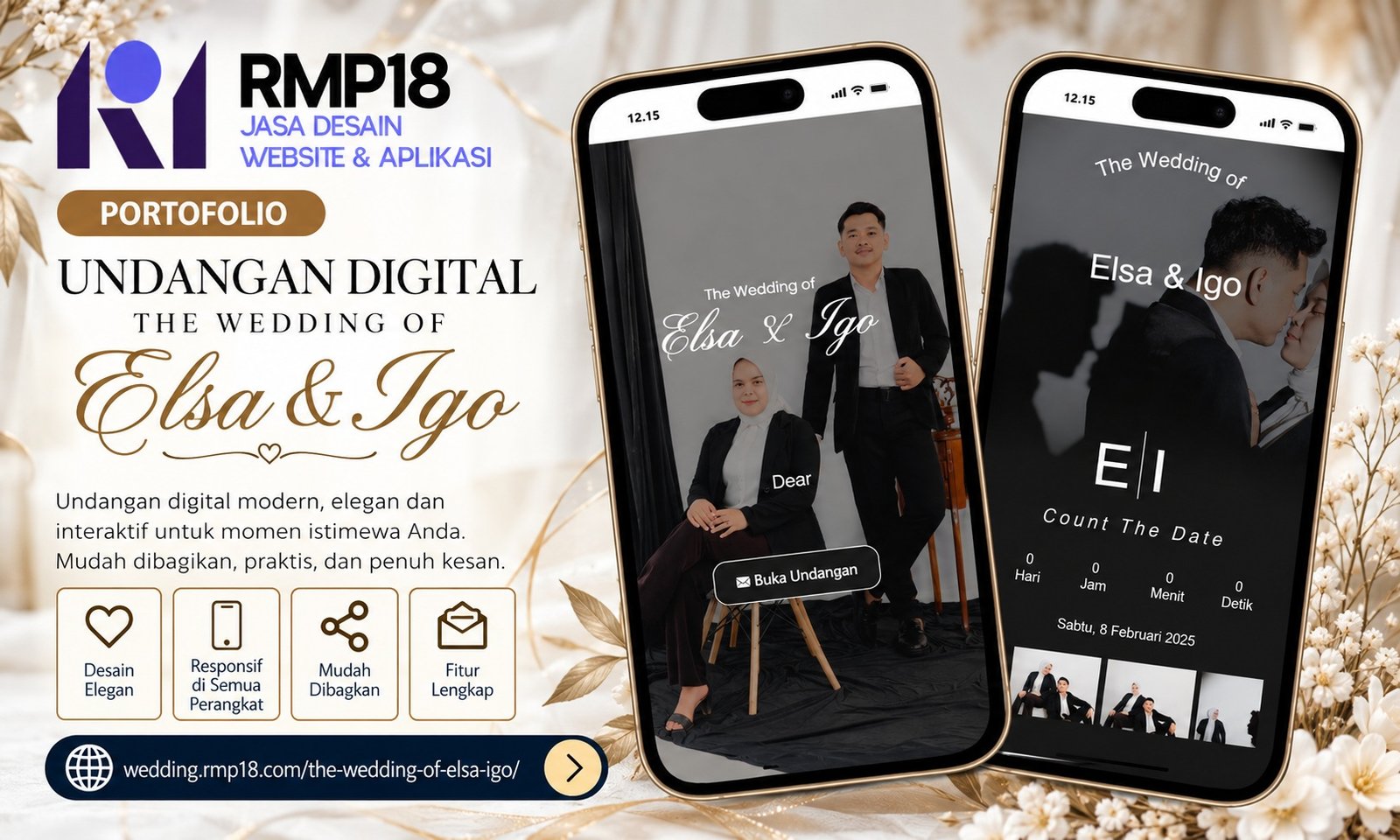 Undangan Digital - Elsa & Igo