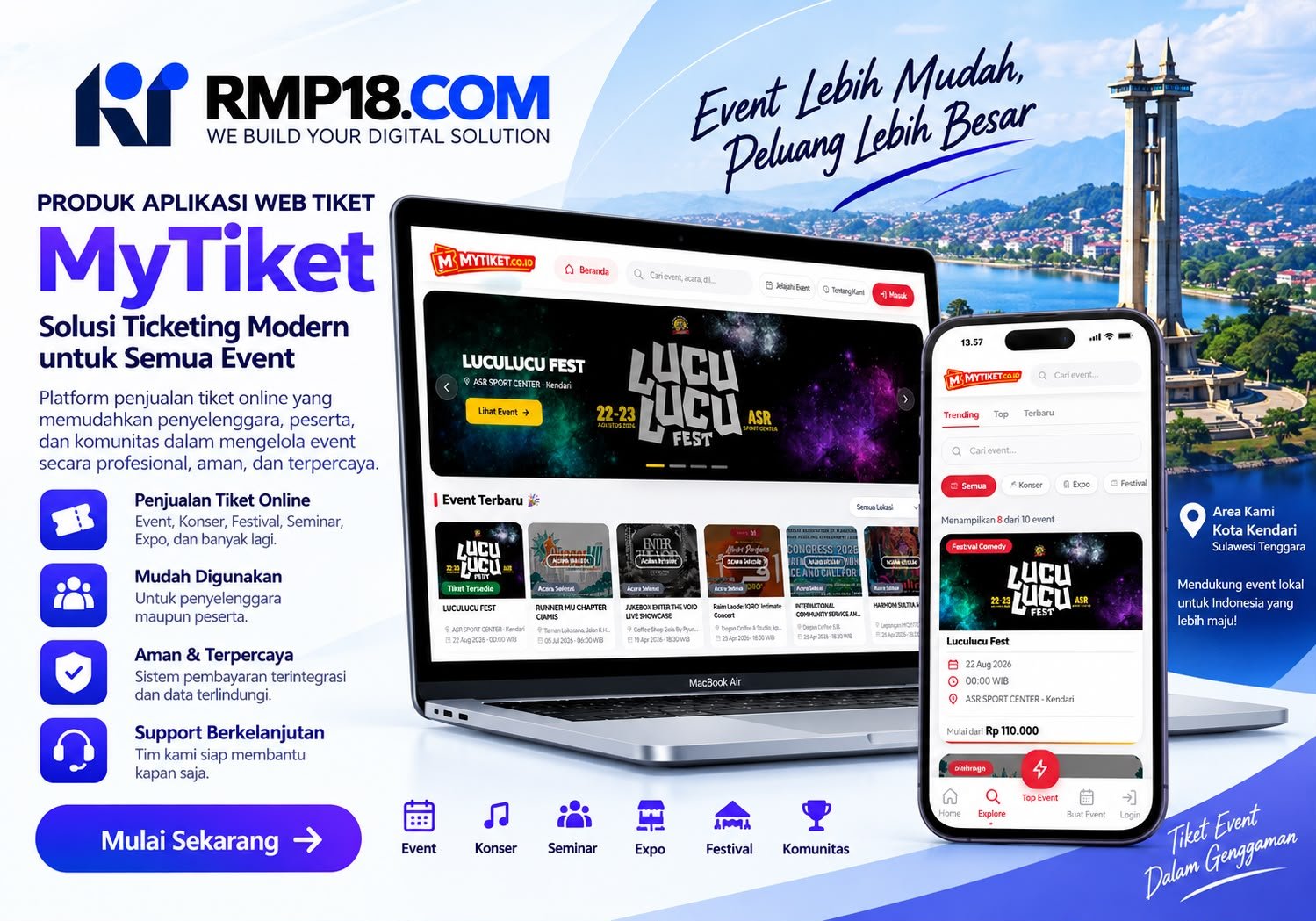 Aplikasi Web Ticketing