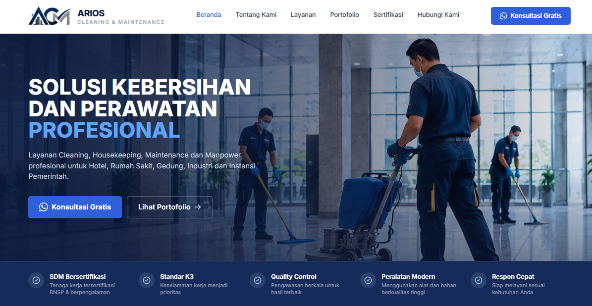 Website Profil Perusahaan