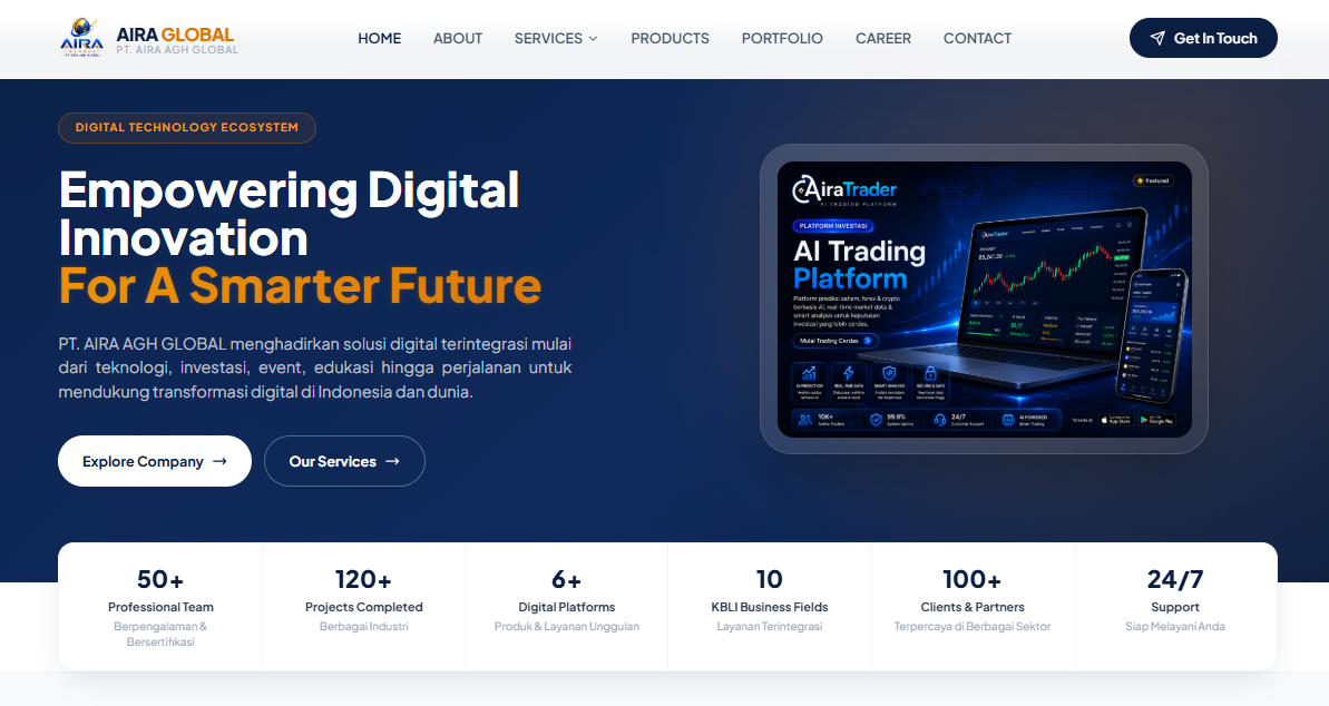 Website Profil Perusahaan