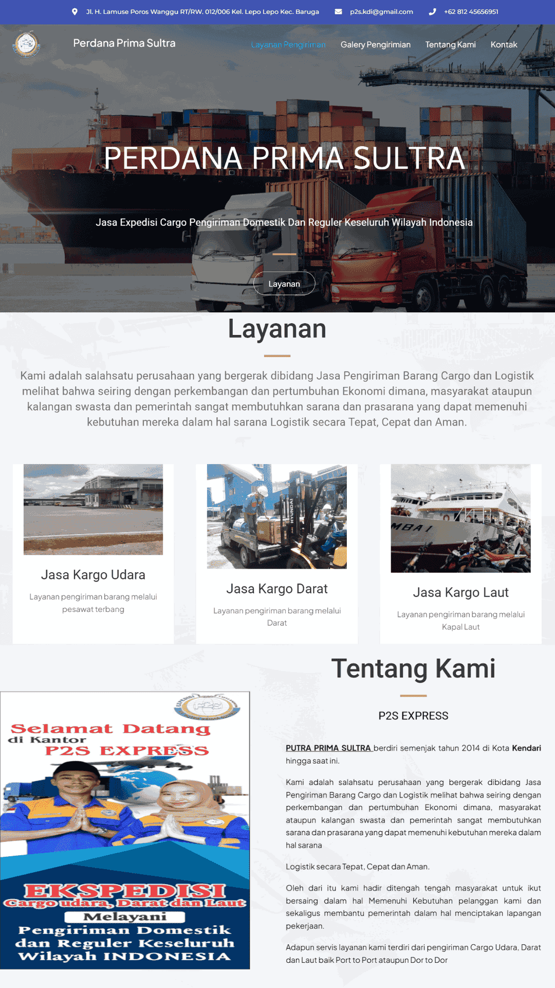 Profil Perusahaan perdana prima sultra