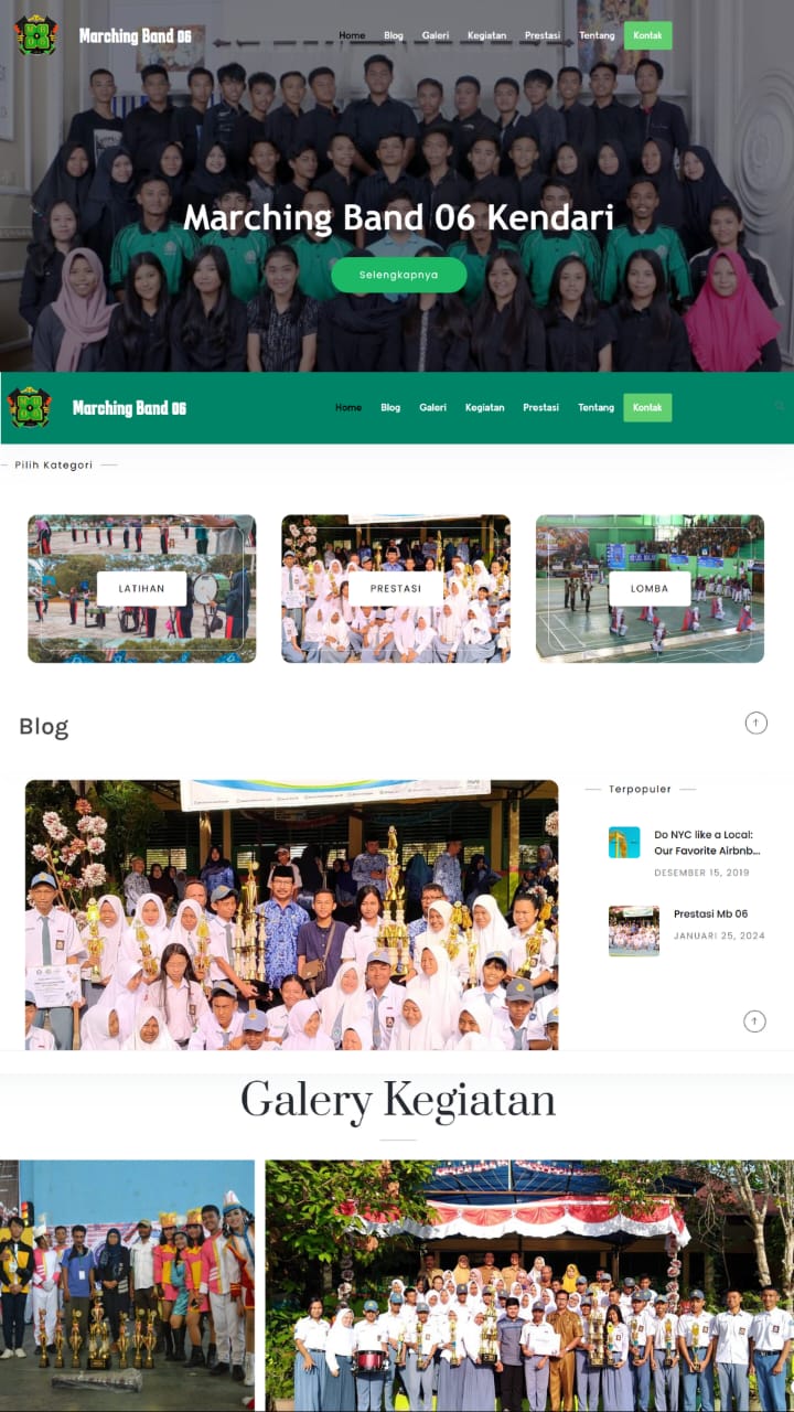 Website Organisasi Sekolah MB