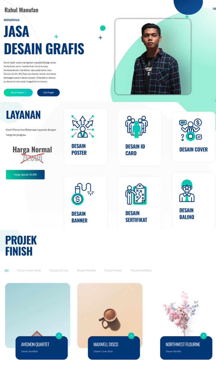 Website Profil Pribadi