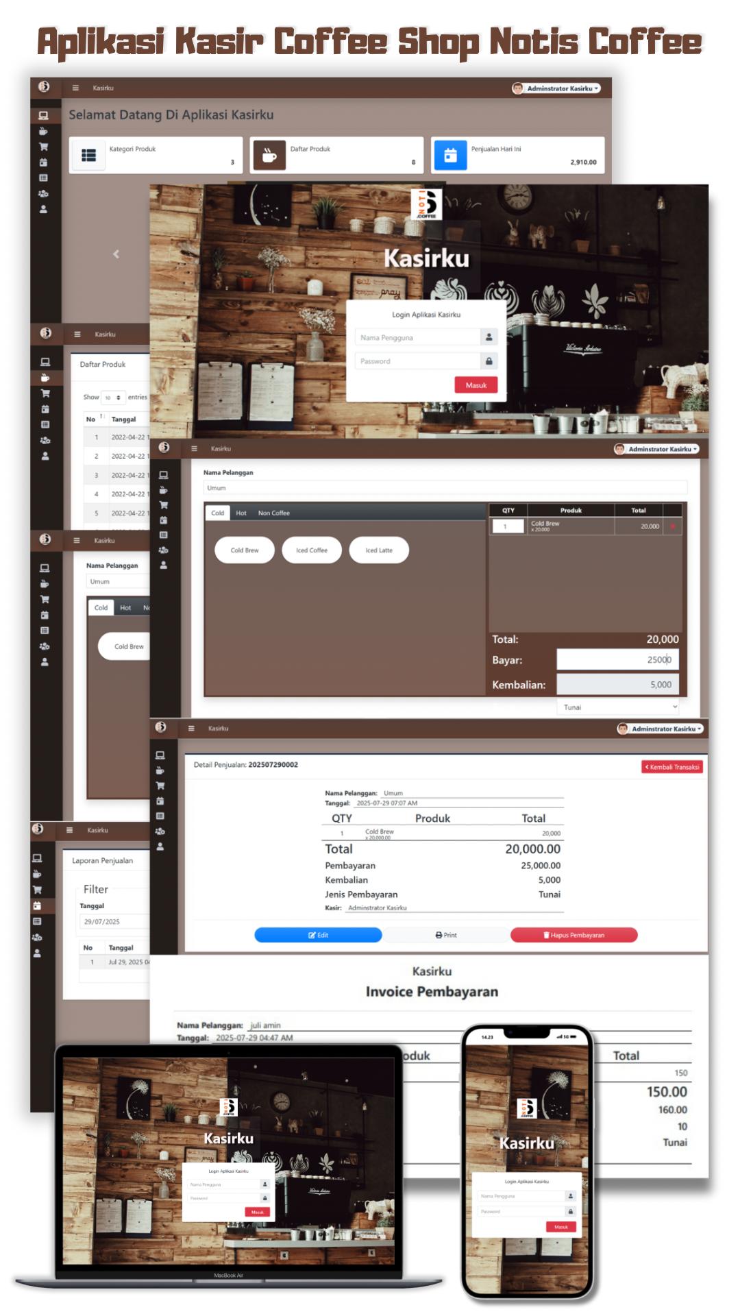 aplikasi kasir coffee shop